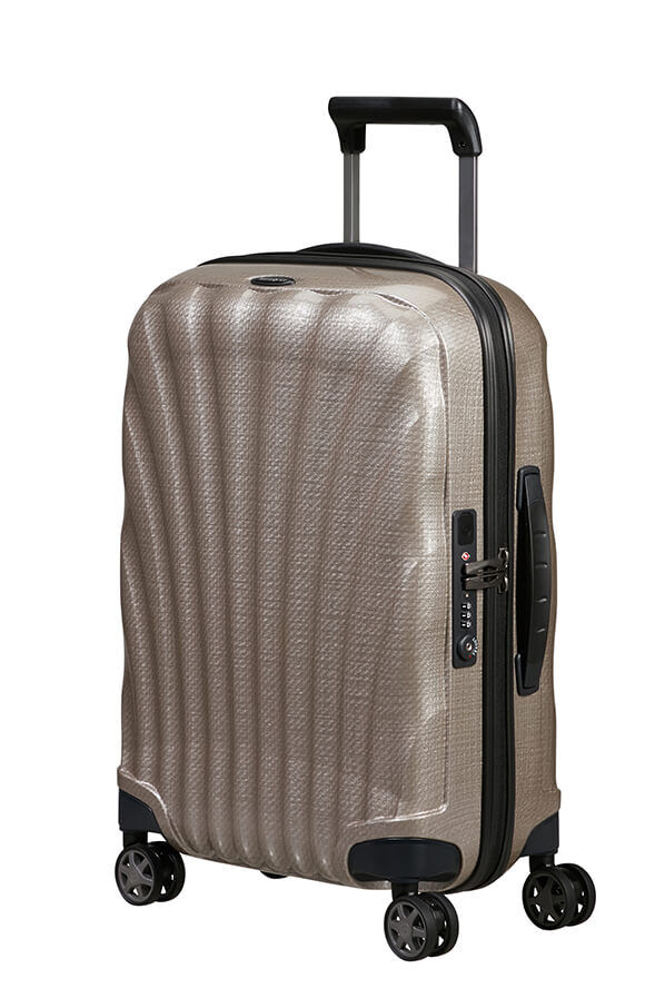 Samsonite C-Lite Spinner Expandable 55cm  Elfenbengull