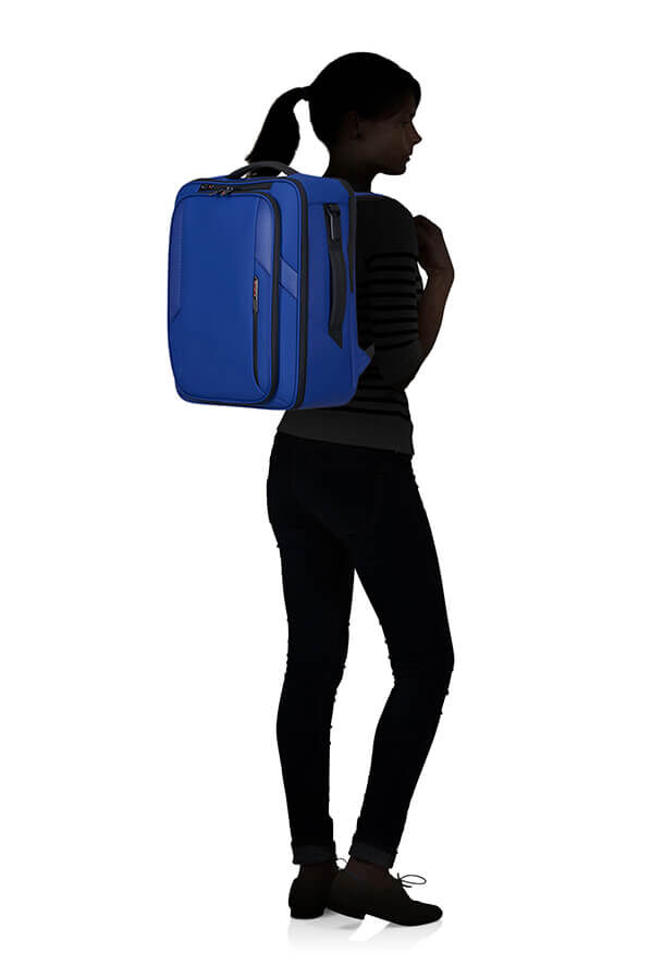 Samsonite Glazed Underseat Backpack M  Electric Blue