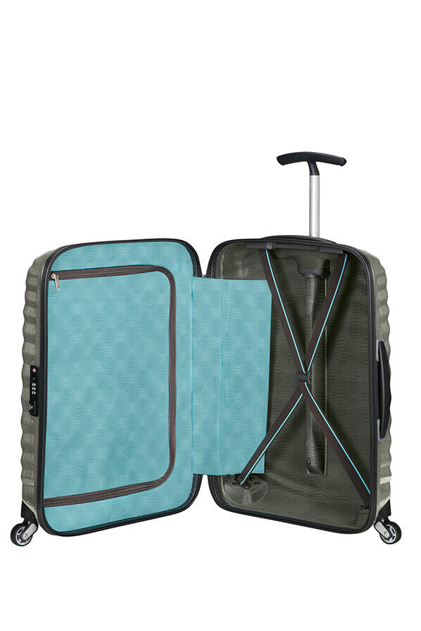 Samsonite Lite-Shock Spinner 55cm  Gr&oslash;nn metallic