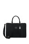 Image Biz Leather PC-veske 15.6" | Samsonite Image Biz Leather Briefcase 15.6'  Svart