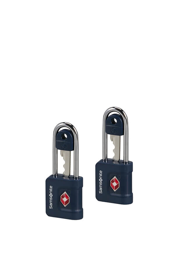 Samsonite Ta Revolution Key Lock TSA x2  Midnattsbl&aring;