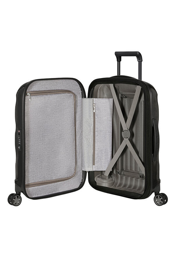 Samsonite C-Lite Spinner Expandable 55cm  Svart