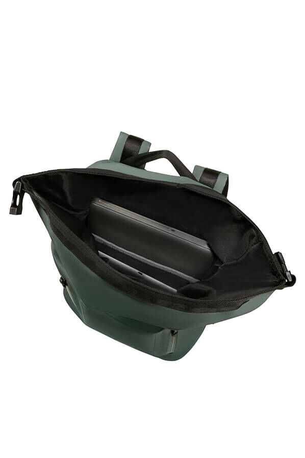 Samsonite Coatify Biz IPX4 Rolltop Backpack 15.6'  Green