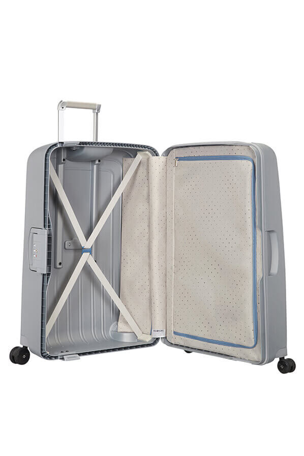 Samsonite S'Cure Spinner 81cm Silver