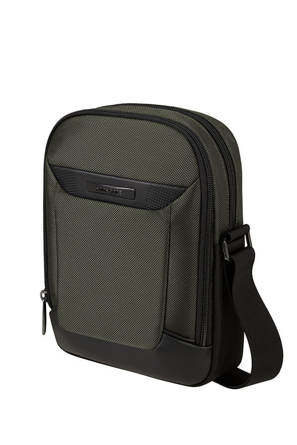 Samsonite Pro-Dlx 6 Crossbody Bag M  Gr&oslash;nn