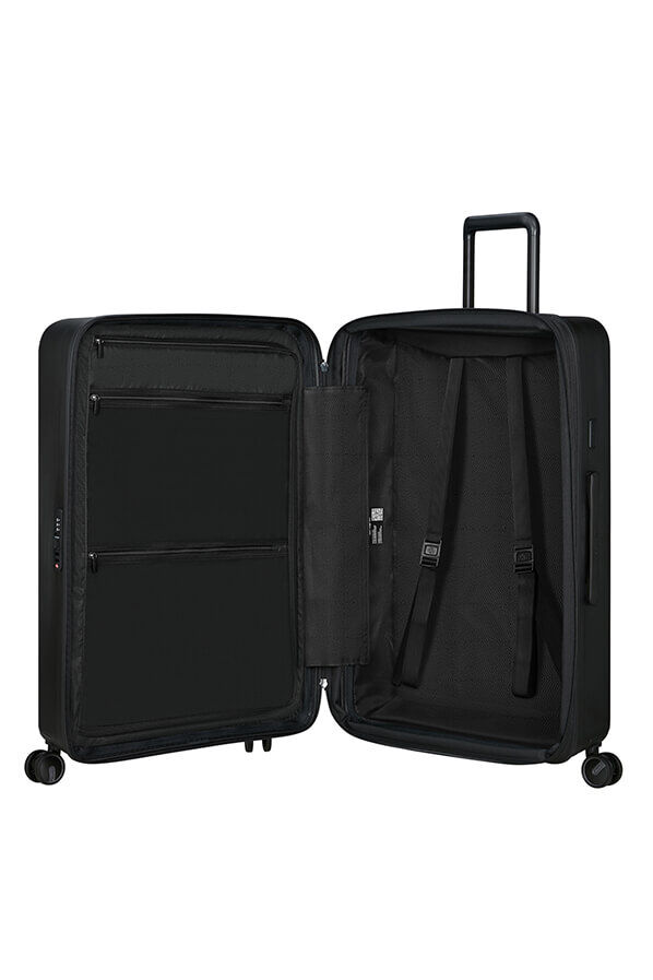 Samsonite Restackd Spinner Expandable 75cm  Svart