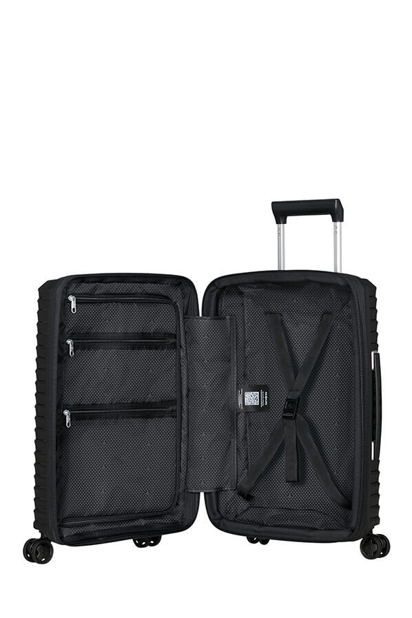 Samsonite Upscape Spinner Expandable Length 35cm 55cm  Svart