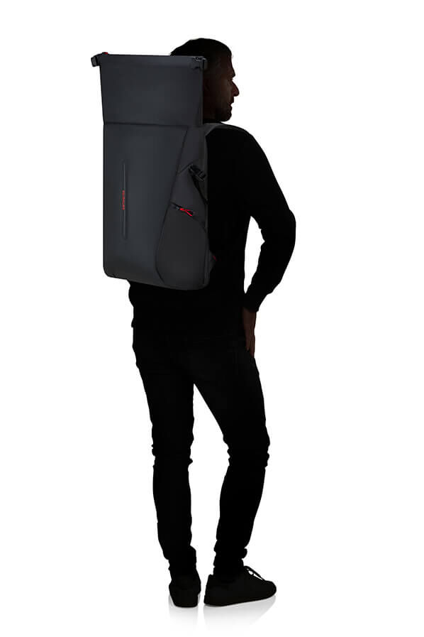 Samsonite Ecodiver Rolltop Backpack L 17.3'  Svart