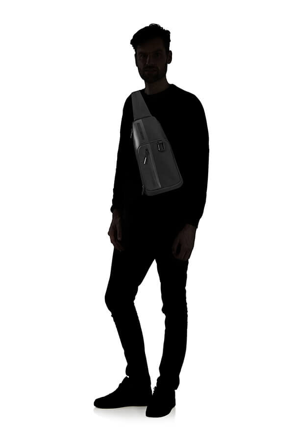 Samsonite Biz2go Slingbag M  Svart