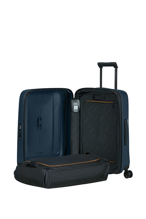 Samsonite Essens Spinner Expandable ZIP 55cm  Midnattsbl&aring;