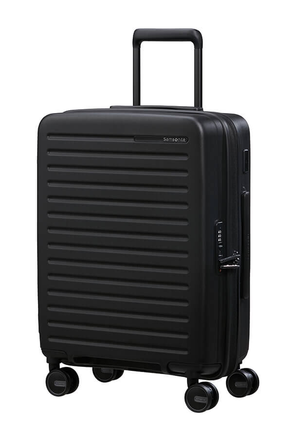 Samsonite Restackd Spinner Expandable 55cm  Svart