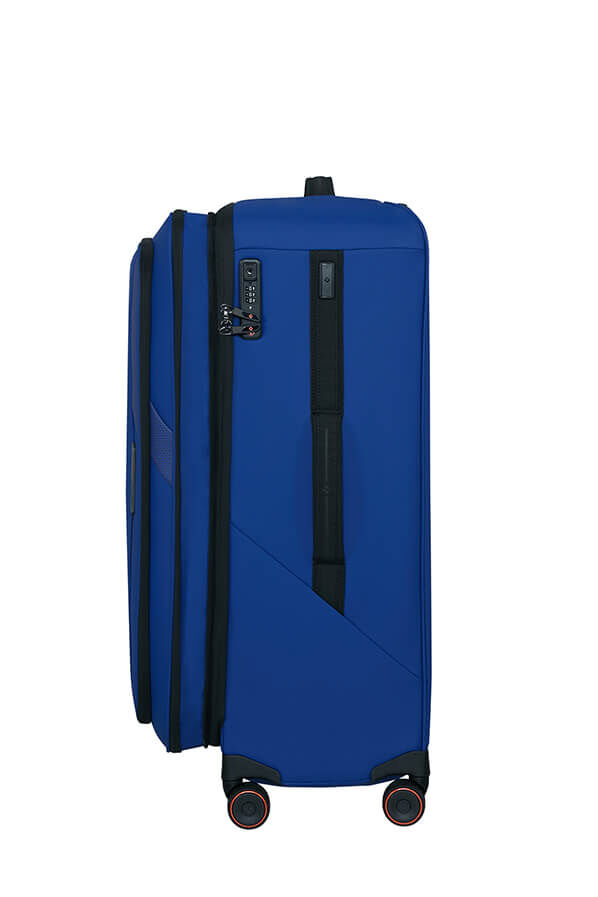 Samsonite Glazed Spinner Expandable 78cm  Electric Blue
