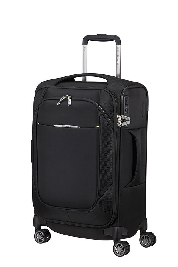 Samsonite Re-Lite Spinner Expandable Lenght 35cm 55cm  Svart