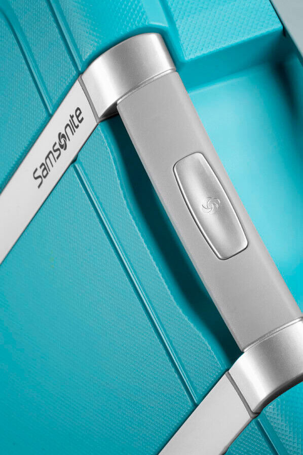 Samsonite S'Cure Spinner 55cm Aqua Blue