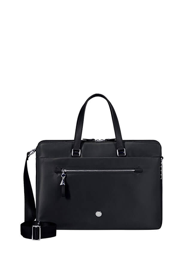 Samsonite Karissa Evo Slim Bailhandle 15.6'  Svart