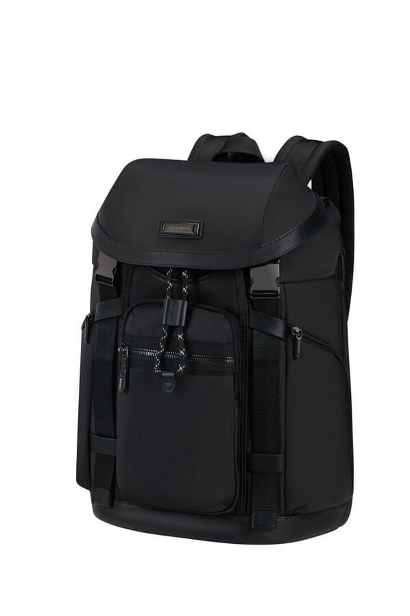 Samsonite Relyon Backpack M 15.6'' with flap  Svart