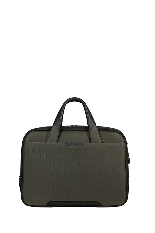 Samsonite Pro-Dlx 6 Bailhandle Expandable 15.6'  Green