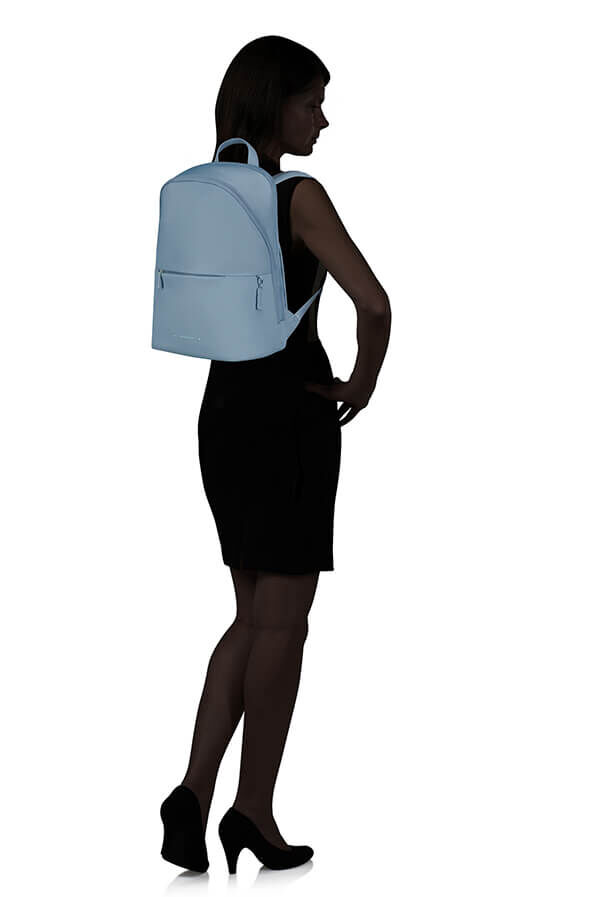 Samsonite 4Pack Laptop Round Backpack 14.1'  Dusty Blue