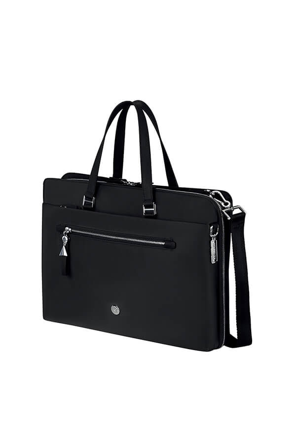 Samsonite Karissa Evo Slim Bailhandle 15.6'  Svart
