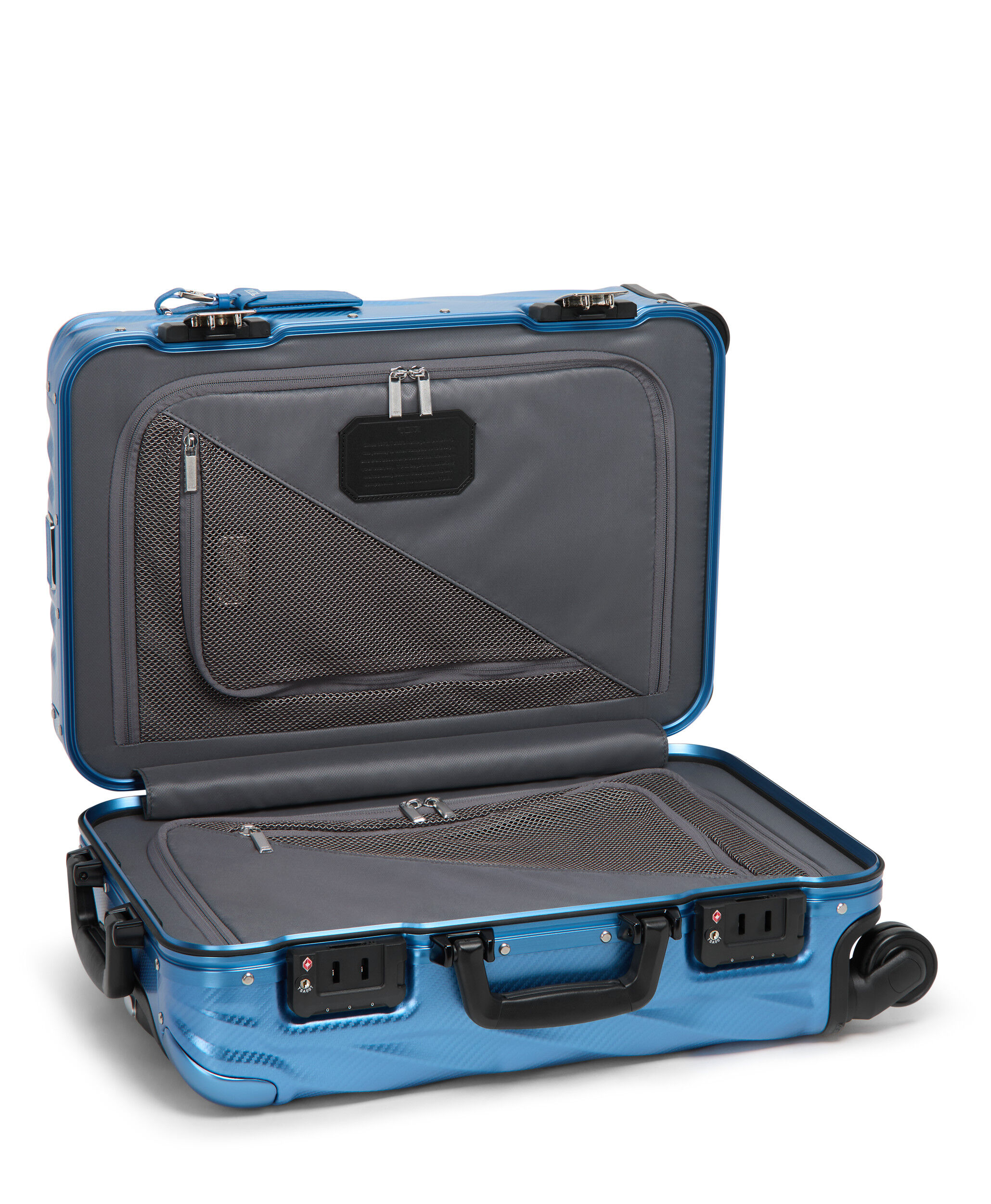 19 Degree Aluminium Koffert med 4 hjul 56 cm - Int.