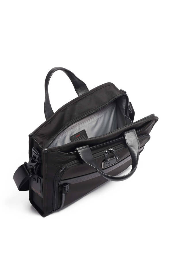 TUMI Alpha 3 SLIM DELUXE PORTFOLIO Black