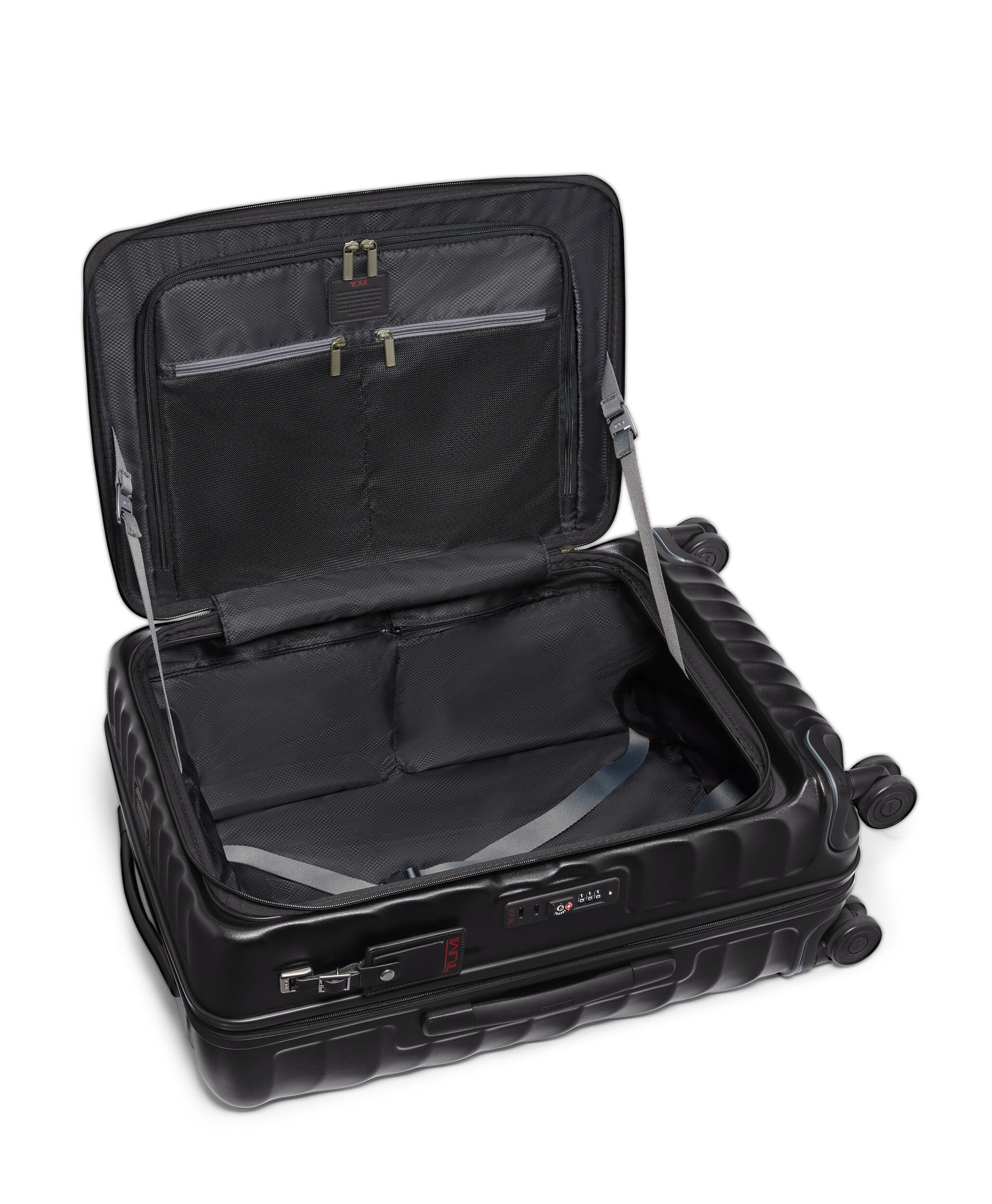 19 Degree Front Access Utvidbar koffert med 4 hjul 66 cm