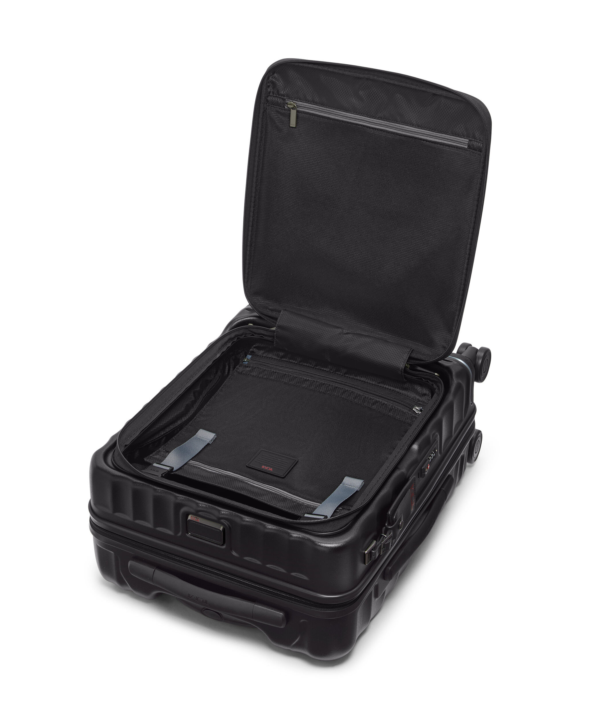 19 Degree Front Access Utvidbar koffert med 4 hjul 55cm