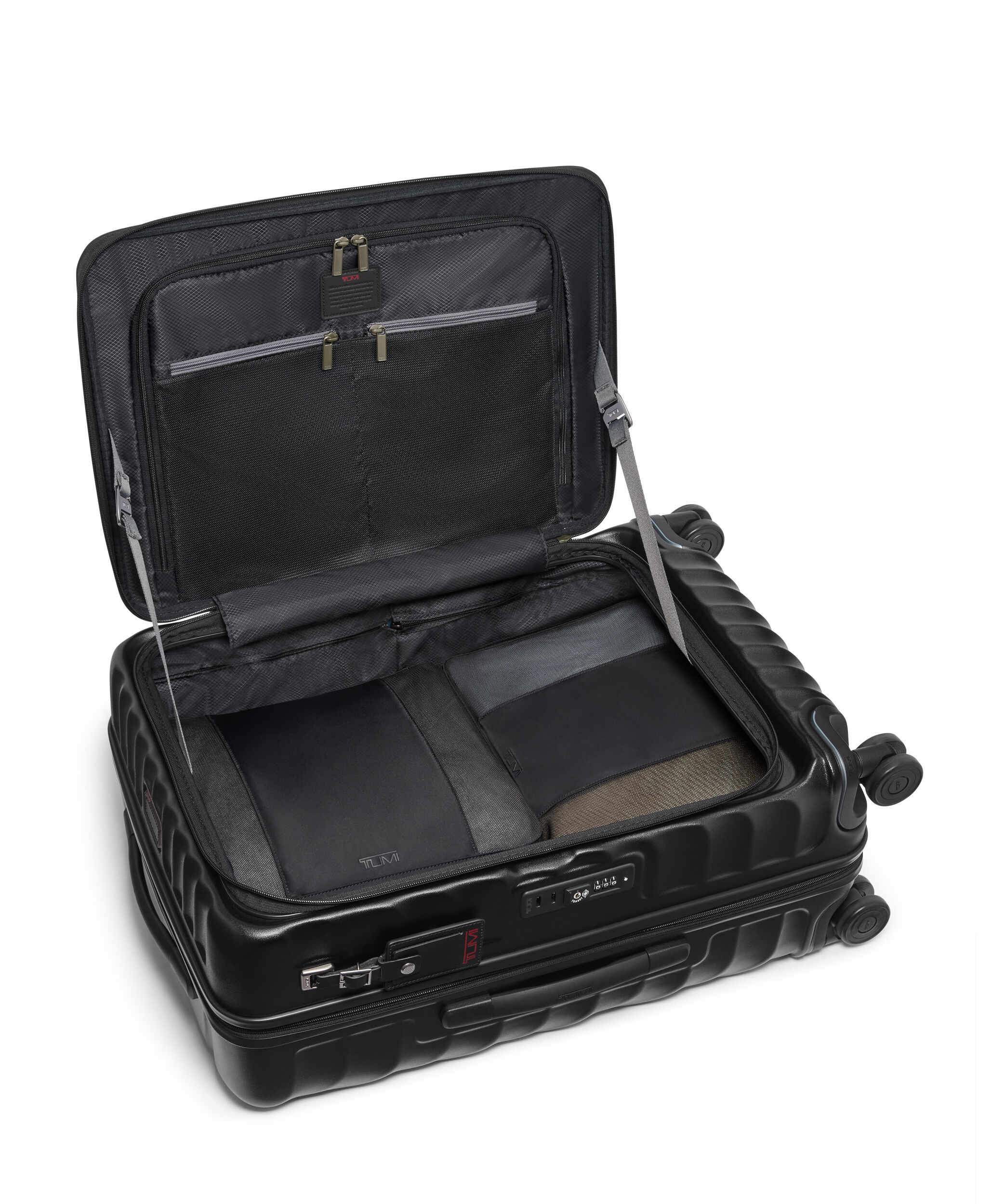 19 Degree Front Access Utvidbar koffert med 4 hjul 66 cm