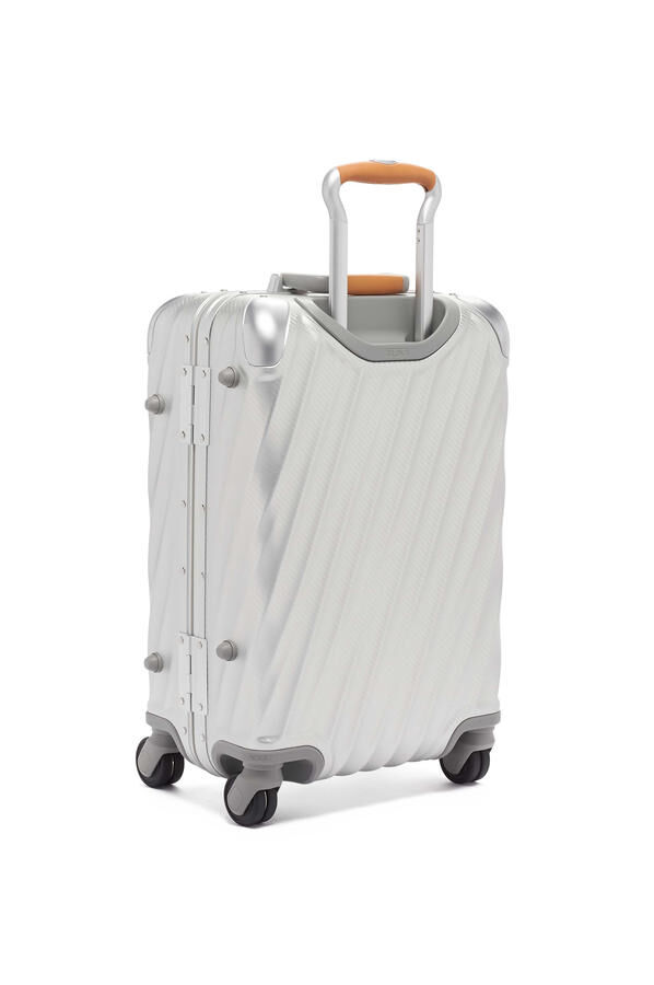 TUMI 19 Degree Aluminum INTERNATIONAL CARRY-ON Texture Silver