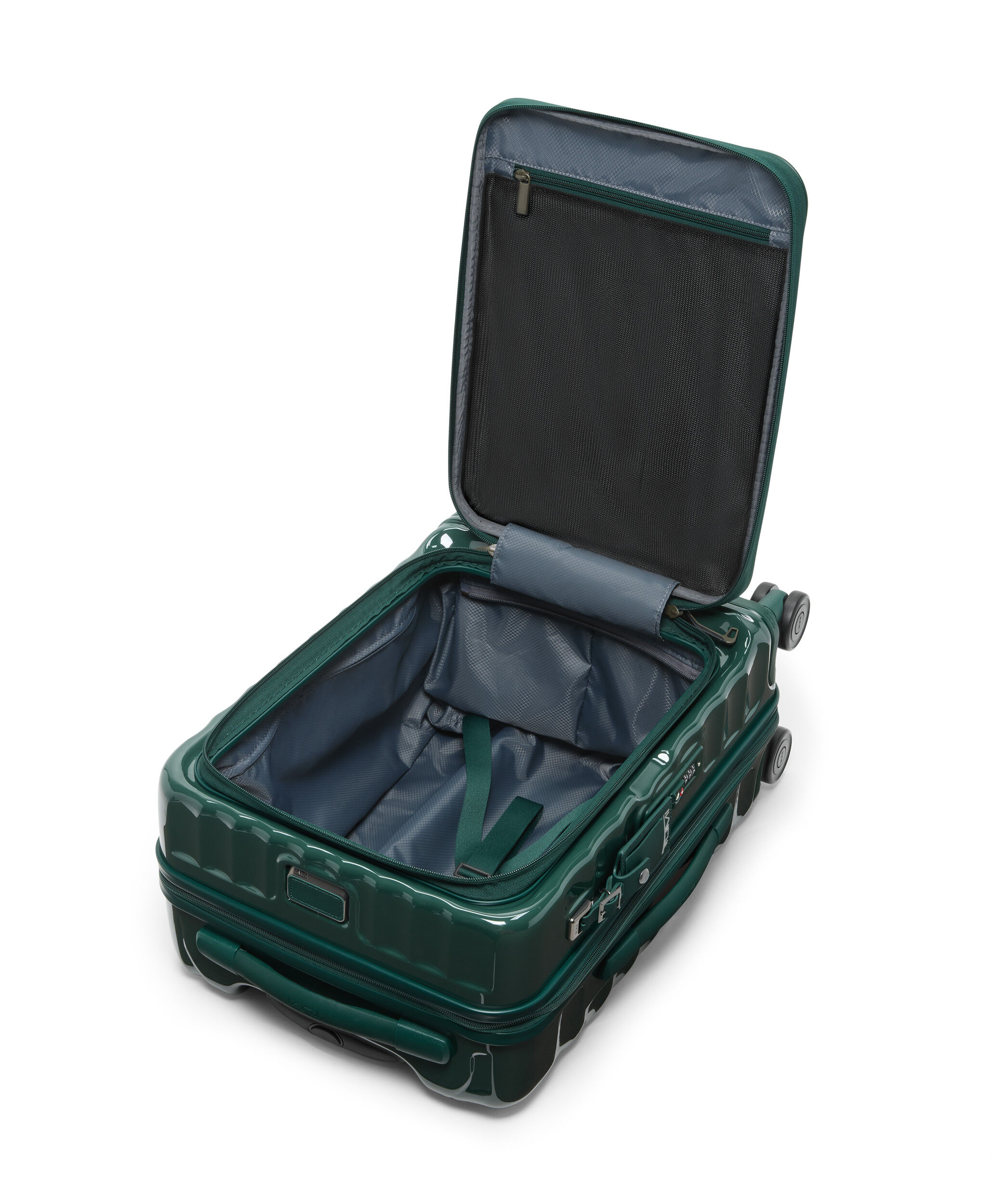 19 DEGREE FRONT ACCESS Utvidbar koffert med 4 hjul