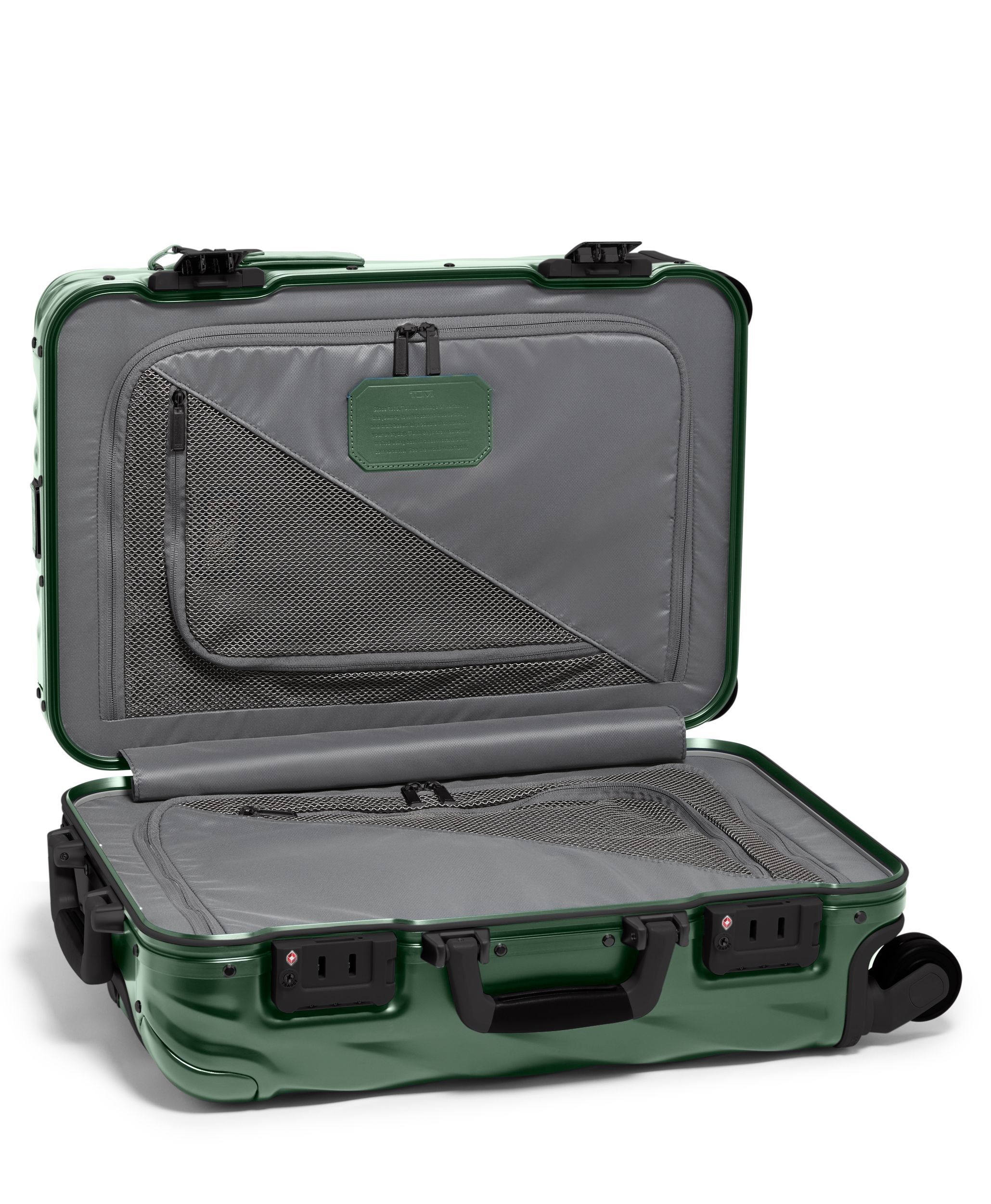 19 Degree Aluminium Koffert med 4 hjul 56 cm - Int.