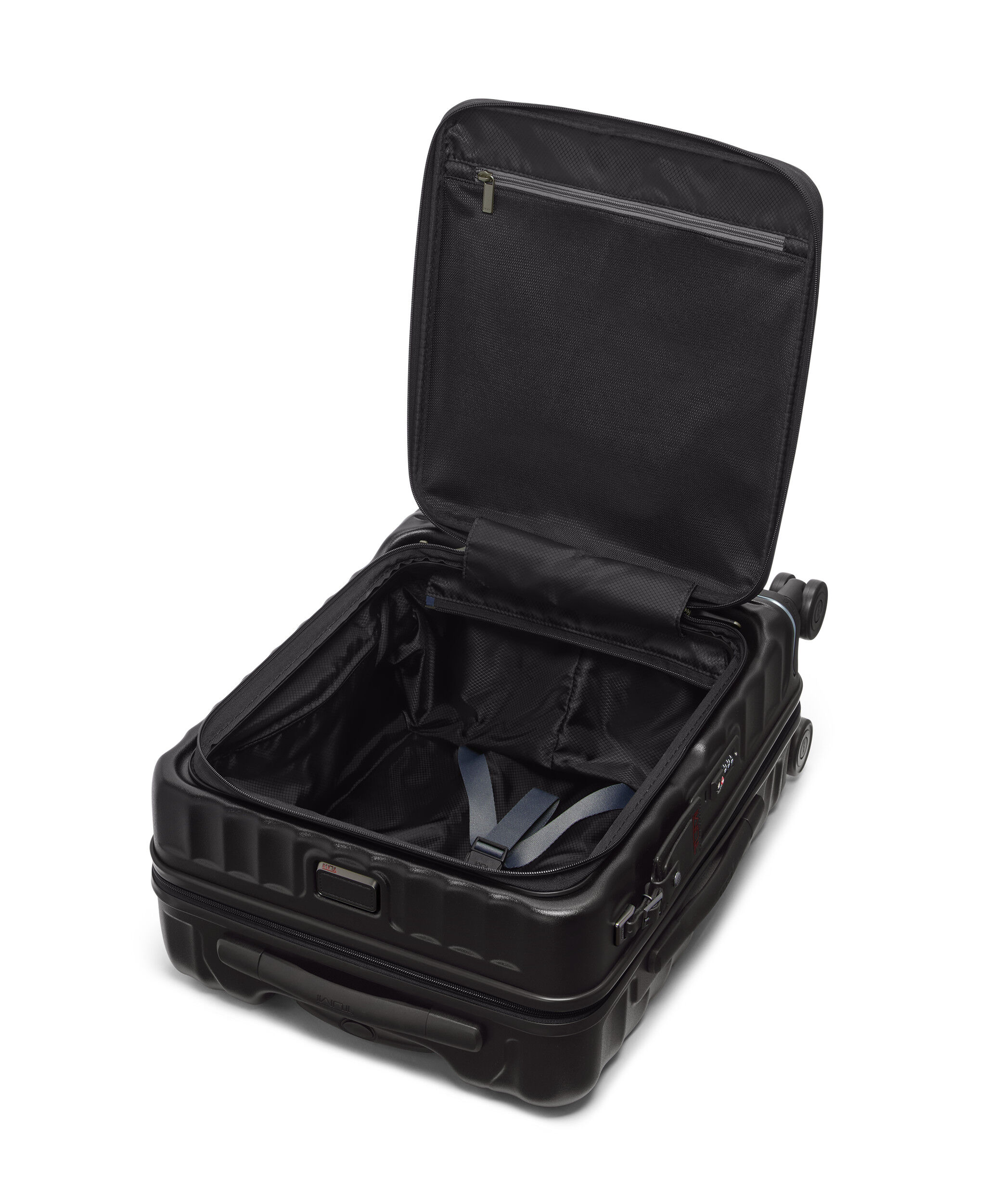 19 Degree Front Access Utvidbar koffert med 4 hjul 55cm