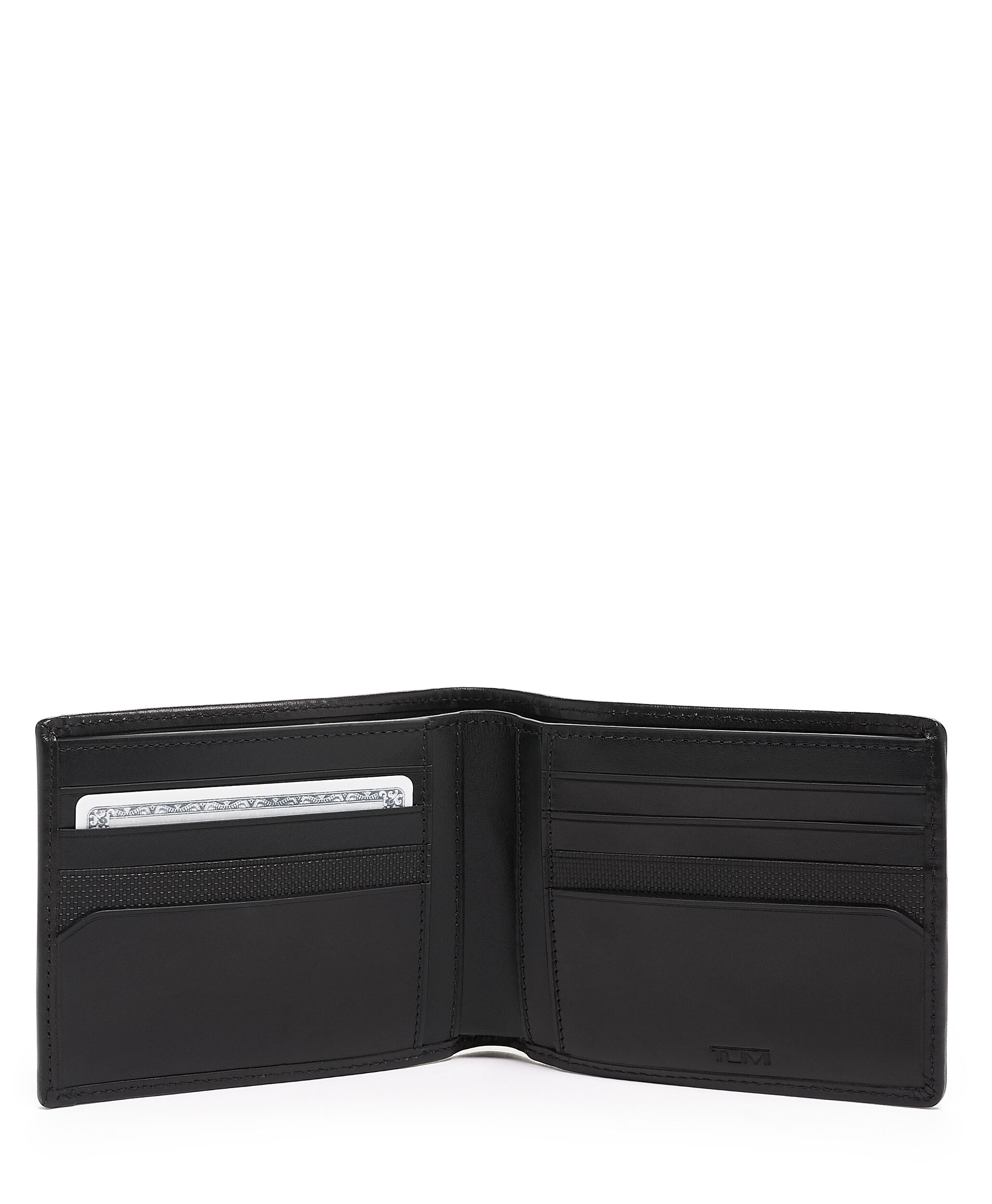 TUMI Alpha GLOBAL DOUBLE BILLFOLD  Black