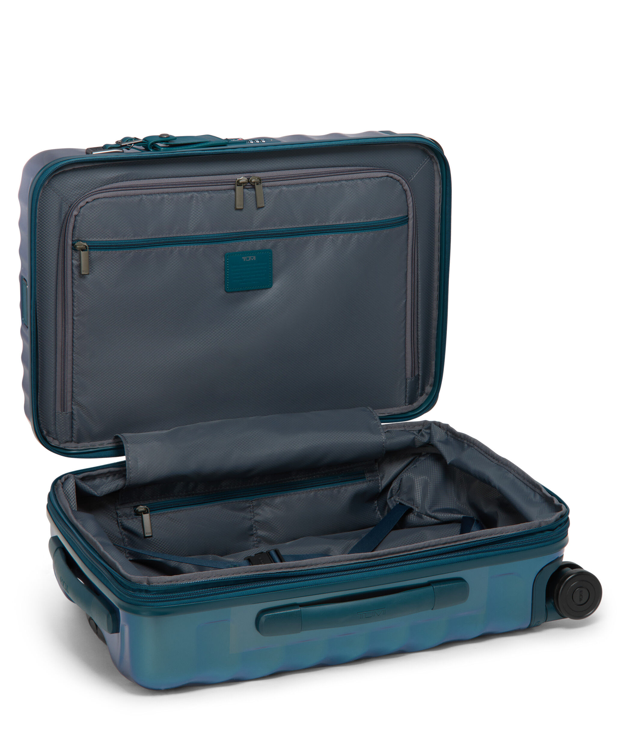 19 DEGREE Utvidbar koffert med 4 hjul 55 cm - Int.