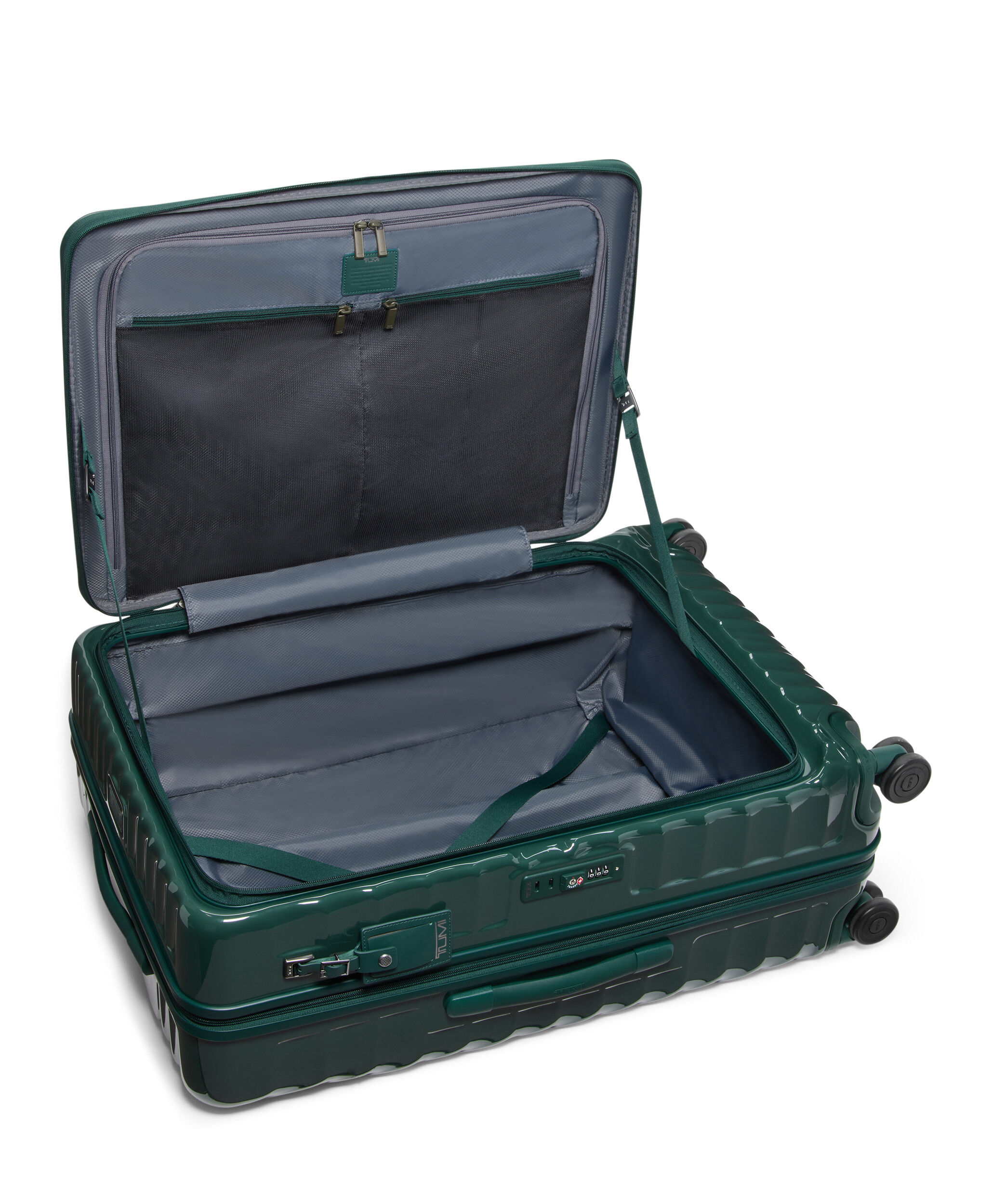 19 DEGREE FRONT ACCESS Utvidbar koffert med 4 hjul 66 cm