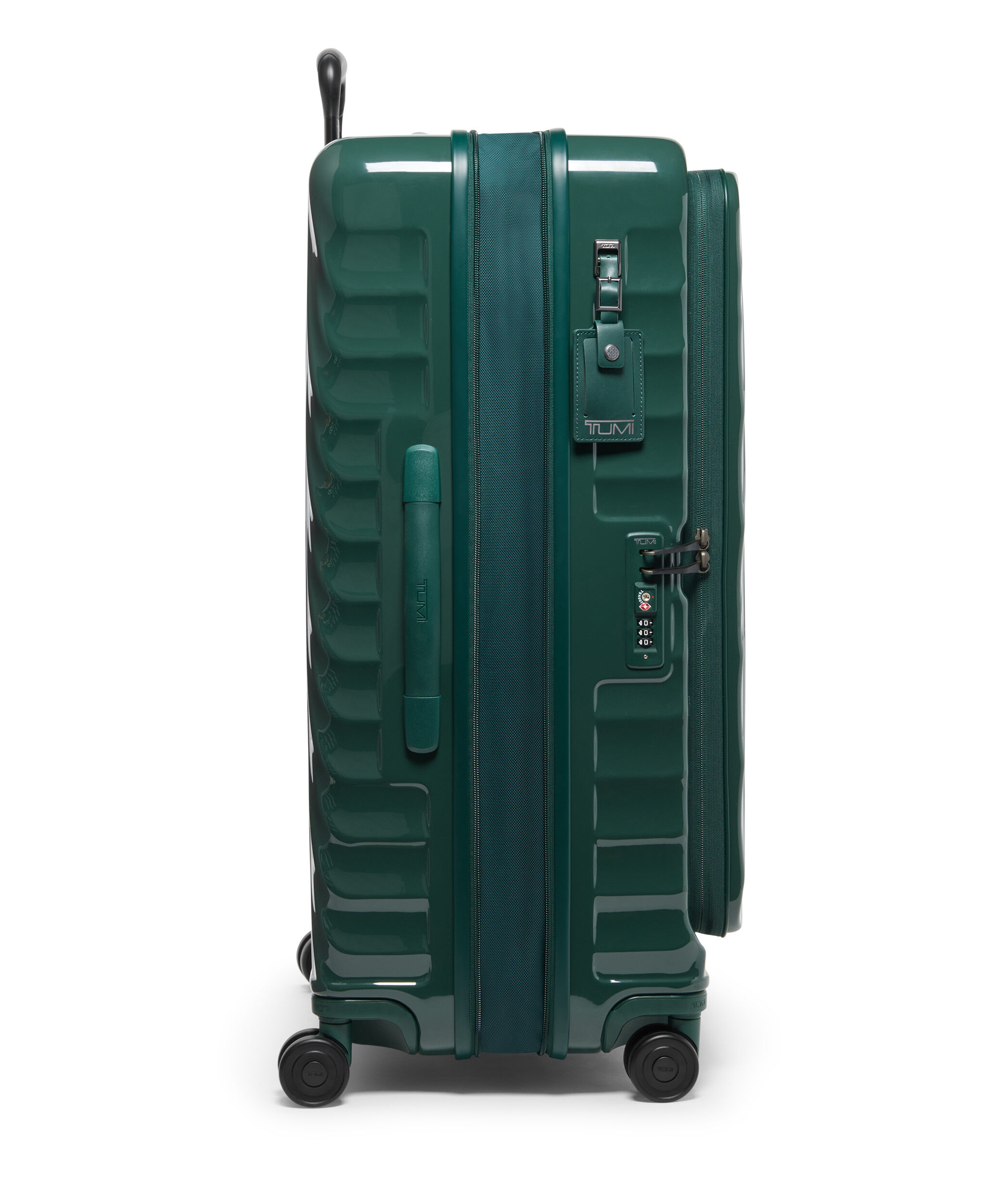 19 DEGREE FRONT ACCESS Utvidbar koffert med 4 hjul 66 cm