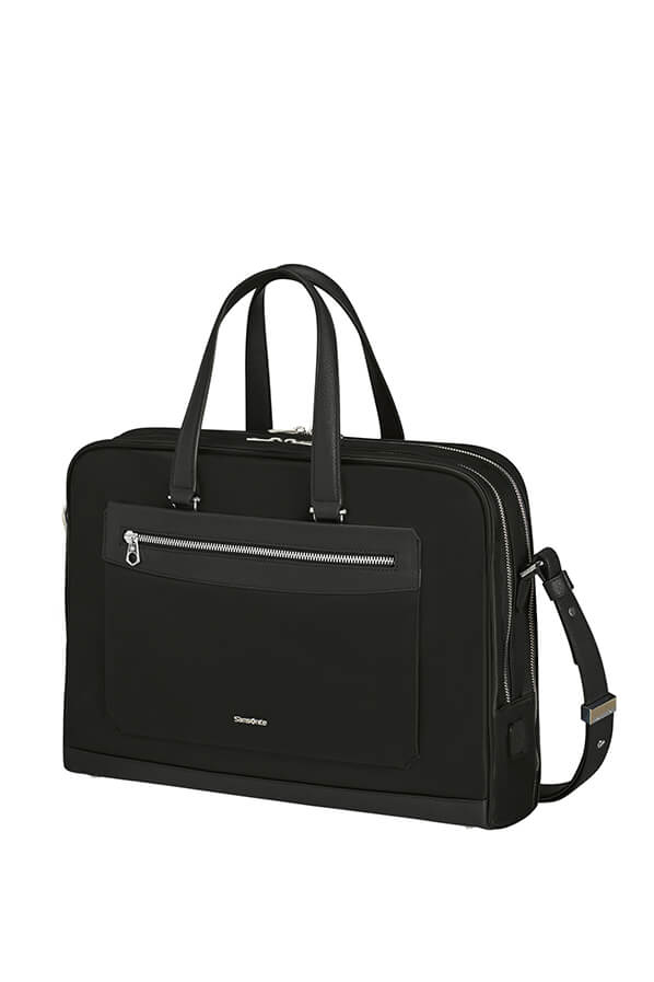 Samsonite Zalia 2.0 PC veske for dame 15.6 Svart | Rolling Sort Stor Samsonite Zalia Business Pc veske Med Hjul